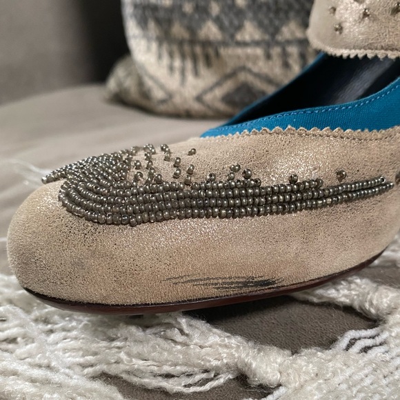 {Dries Van Noten} Beaded Heels - Picture 14 of 14